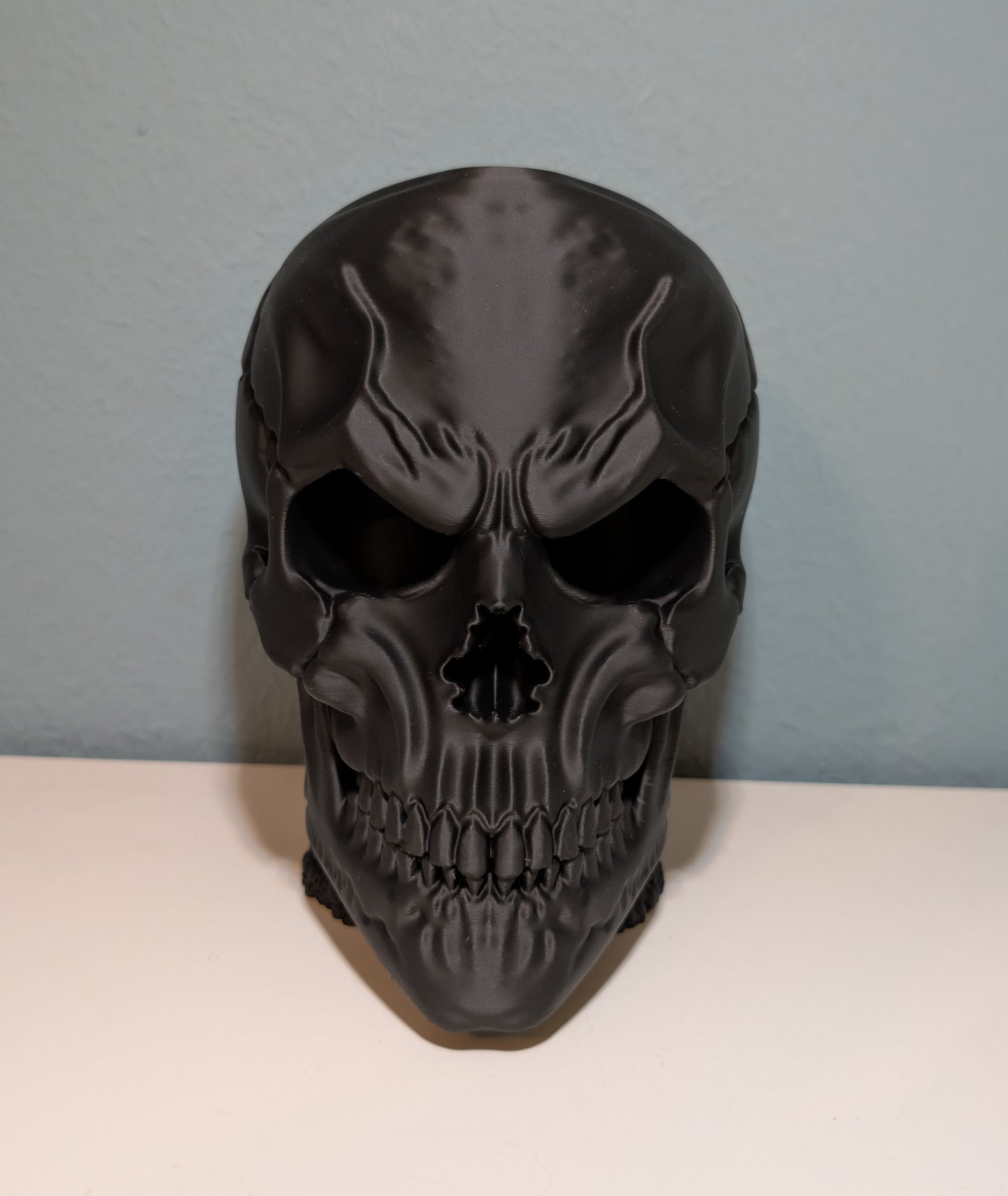 Skull Headset-Halter (mit Standfuß)