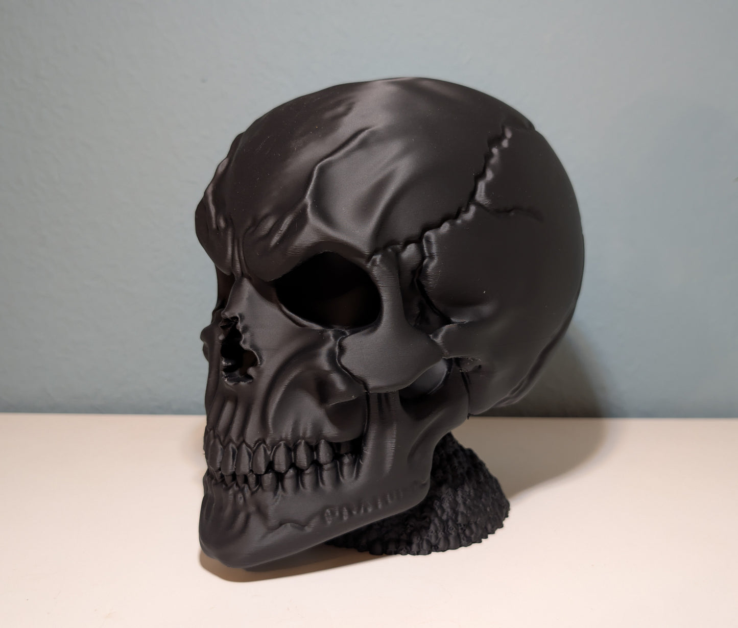Skull Headset-Halter (mit Standfuß)