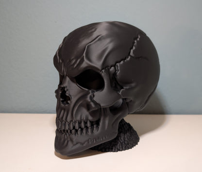 Skull Headset-Halter (mit Standfuß)