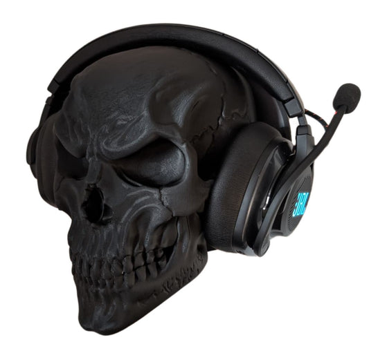 Skull Headset-Halter (Wandmontage)