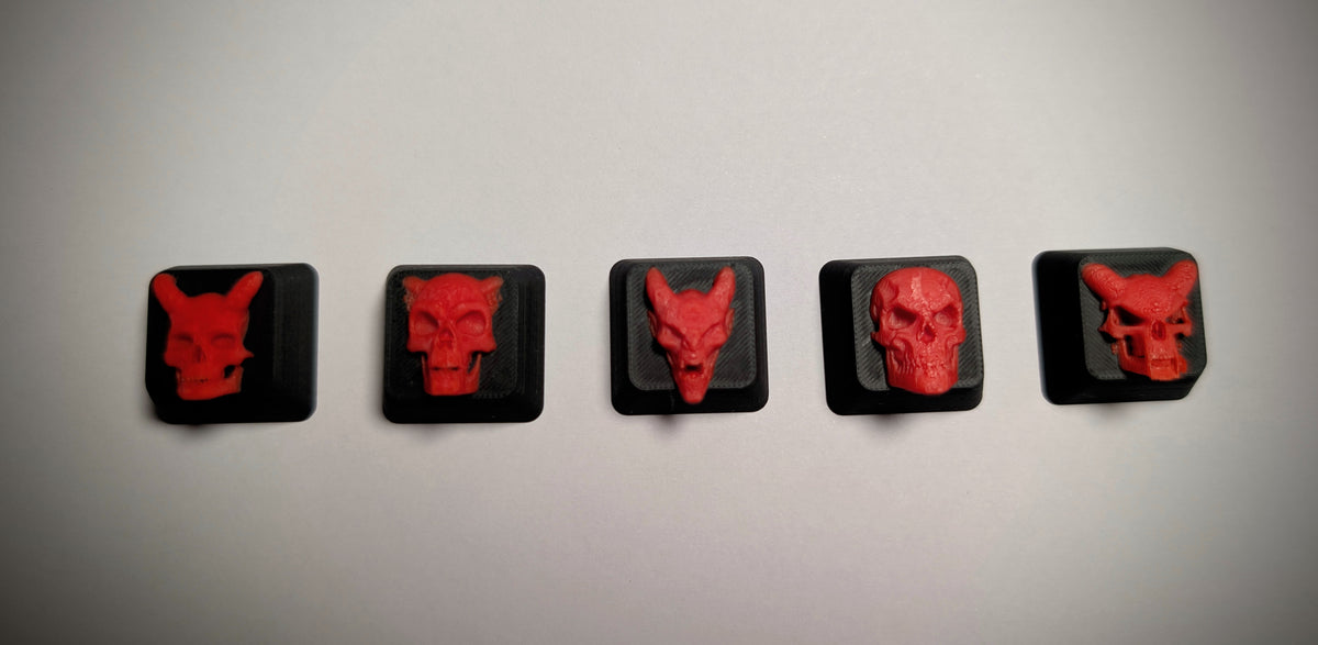 Custom Skull & Demon Keycaps– Mach deine Tastatur zum Unikat