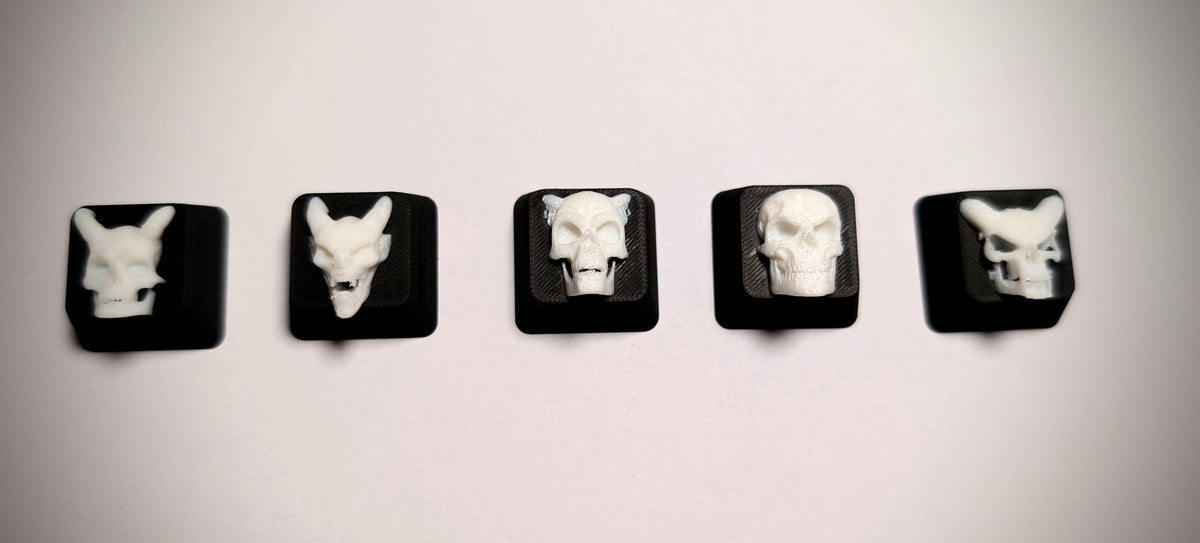 Custom Skull & Demon Keycaps– Mach deine Tastatur zum Unikat