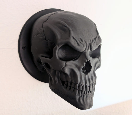 Skull Headset-Halter (Wandmontage)